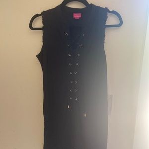 Black trina turk dress